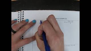Multi Step Equations Interactive Notebook