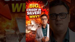 Big Crash in Silver Prices Explained | Why is Silver Falling #silver #silvercrash #gold #goldcrash
