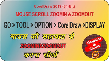 Corel Draw Tips & Tricks Mouse Wheel not Zooming | #zoom #coreldraw #viral #shortsvideo Tip & Tricks