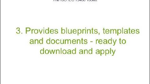 The ISO IEC 15408 Toolkit