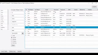 JavaFX 8 Tutorial 43 - Fetch Database Values on Table KeyReleased Method