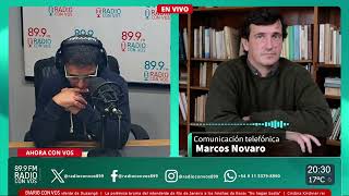 Marcos Novaro - Sociólogo, filósofo y analista político | Ahora Con Vos