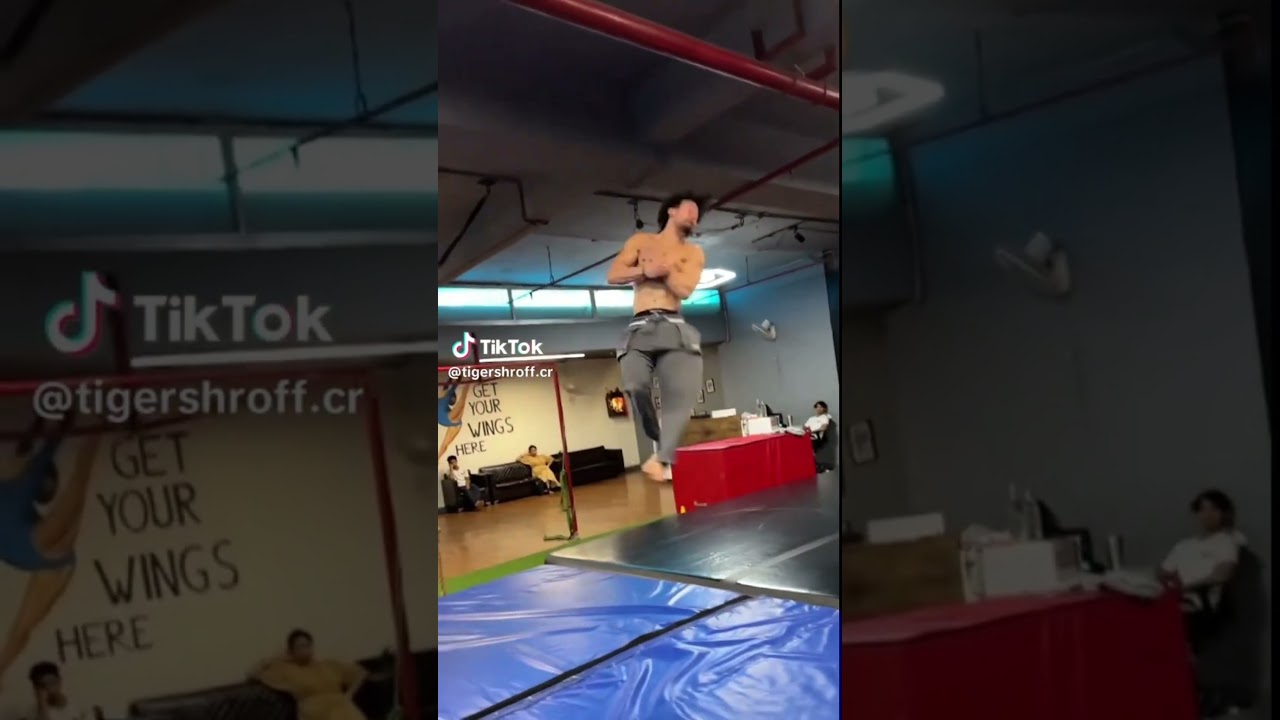 Tiger shraff Gym and fight paractice best kick and powerfull kick 