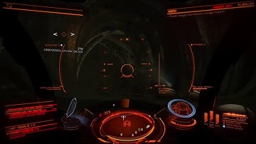 Elite Dangerous, inside Thargoid ship/structure