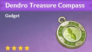 How To Get Dendro Treasure Compass Genshin Impact