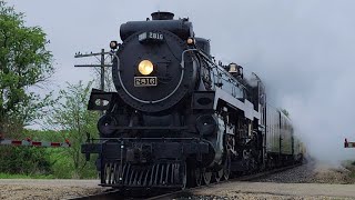 Canadian Pacific 2816  Final Spike Steam Tour Elgin to Davenport May 9th 2024