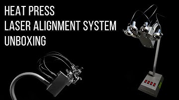 Hotronix Heat Press Laser Alignment System Unboxing