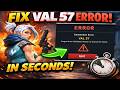 Fix VALORANT Error VAN 57 in Seconds (2026)