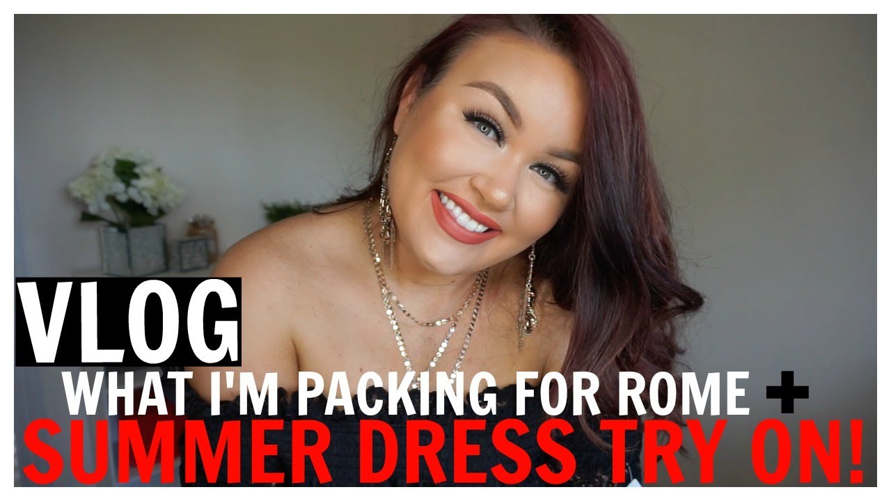 What I'm Packing for ROME + SUMMER DRESS HAUL | Just Taylor taylor lautner 2019