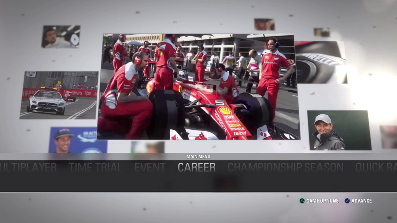 F1 2016 PS4 with a Controller