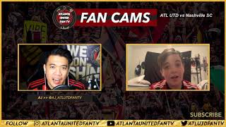 Pity martinez seemed to play with more freedom! | atl utd 2 nashville
sc fan cams
