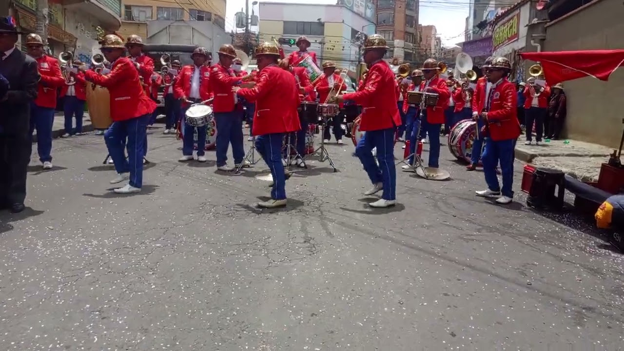 Banda Galácticos"MUNDIAL🌎POOPO" de Oruro,Morenada los Vacunos La paz Bolivia. 💯 🇧🇴