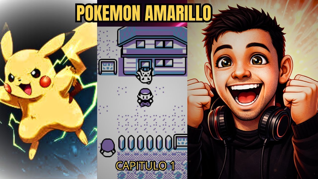 Mi regreso a Pokémon Amarillo | La aventura comienza #1
