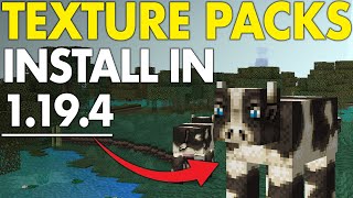 How To Download & Install Texture Packs in Minecraft 1.19.4 (PC)