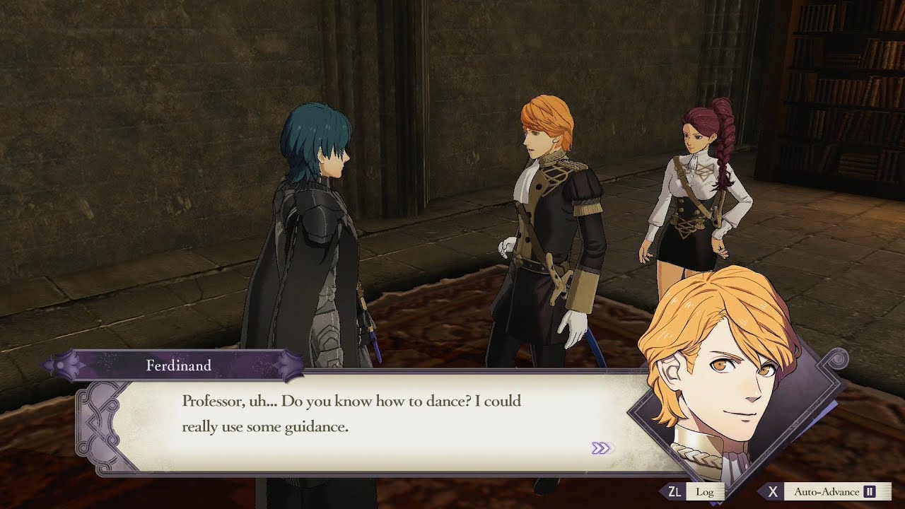 Practice Dancing For White Heron Cup All Students Dialogue | Fire Emblem: Three Houses