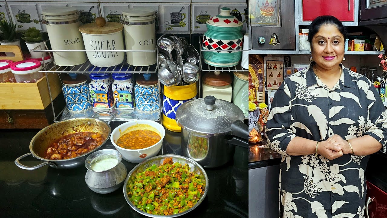 இன்றைய தளிகை 23/2/26||Amla pickle//peanuts kuzhambu// #dailyvlog #food #tamil #lunch #love #home  