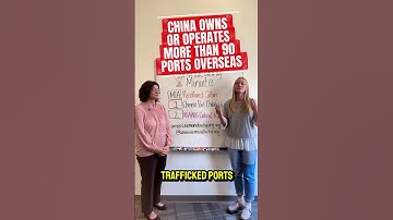 China’s controls MORE THAN 90 overseas ports! What does it mean for #usmanufacturing? Tune in!