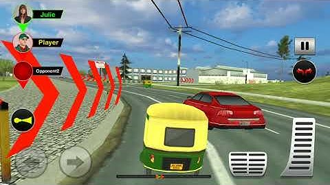 Indian Auto Rickshaw Game 💥🎮 - 3D Tuk Tuk Game - Android Gameplay