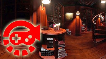 360° Video - ArchViz Old Library, Unreal Engine 4