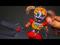 I'M DONE WITH THIS.................................Scrap Baby Fnaf Sculpture - Polymer Clay Tutorial