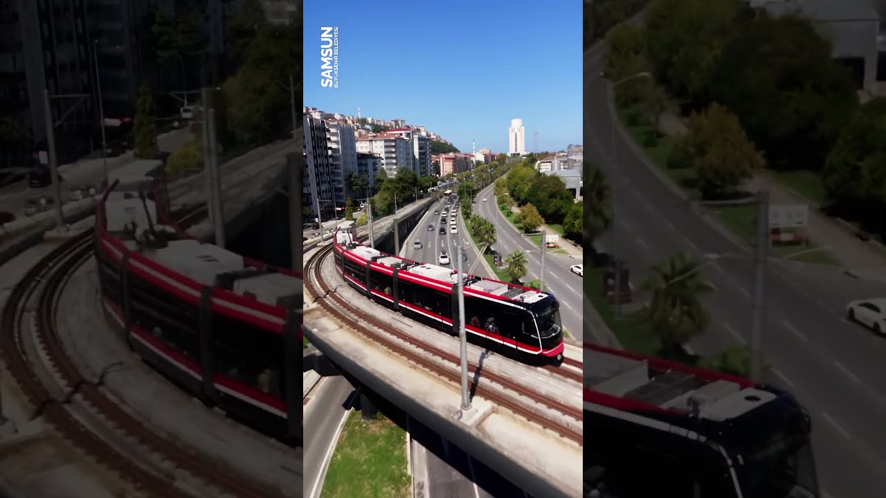 4 yeni tramvay Samsun’da!✅