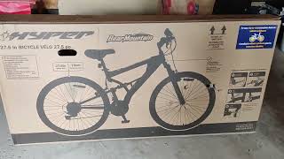 Assembling Hyper BearMountain 27.5 inches bicycle from Walmart