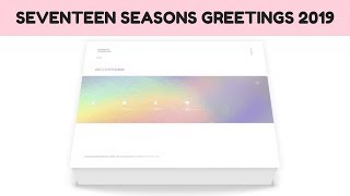 SEVENTEEN SEASON'S GREETINGS 2019 UNBOXING 🎁
