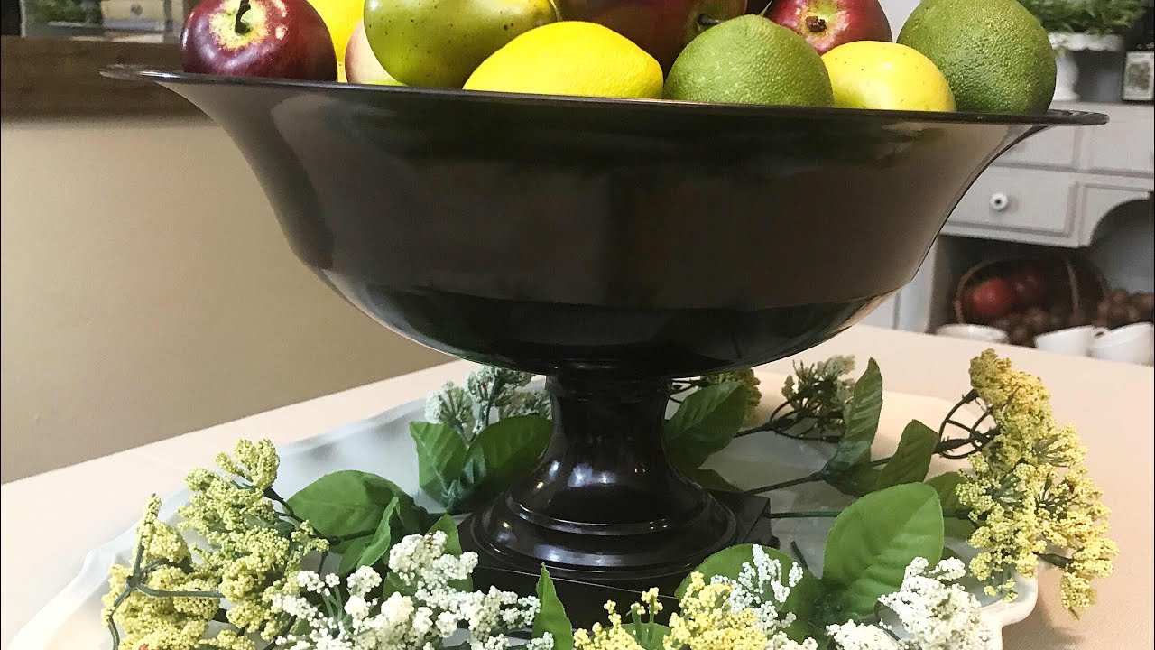 White Barn Candle Company Thrifted Compote Bowl Centerpiece Savers