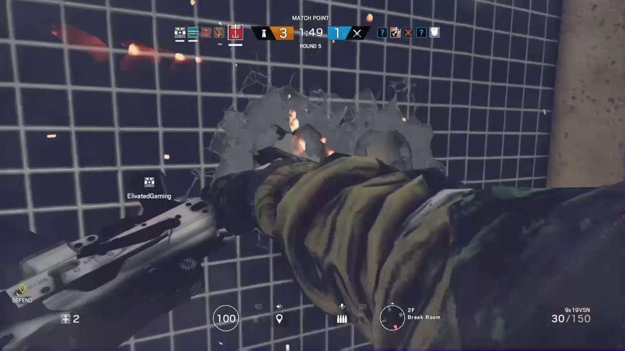 Tom Clancy's Rainbow Six Siege KAPKAN GAMEPLAY - YouTube