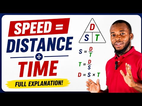 The Easiest Way to Remember Speed, Distance & Time