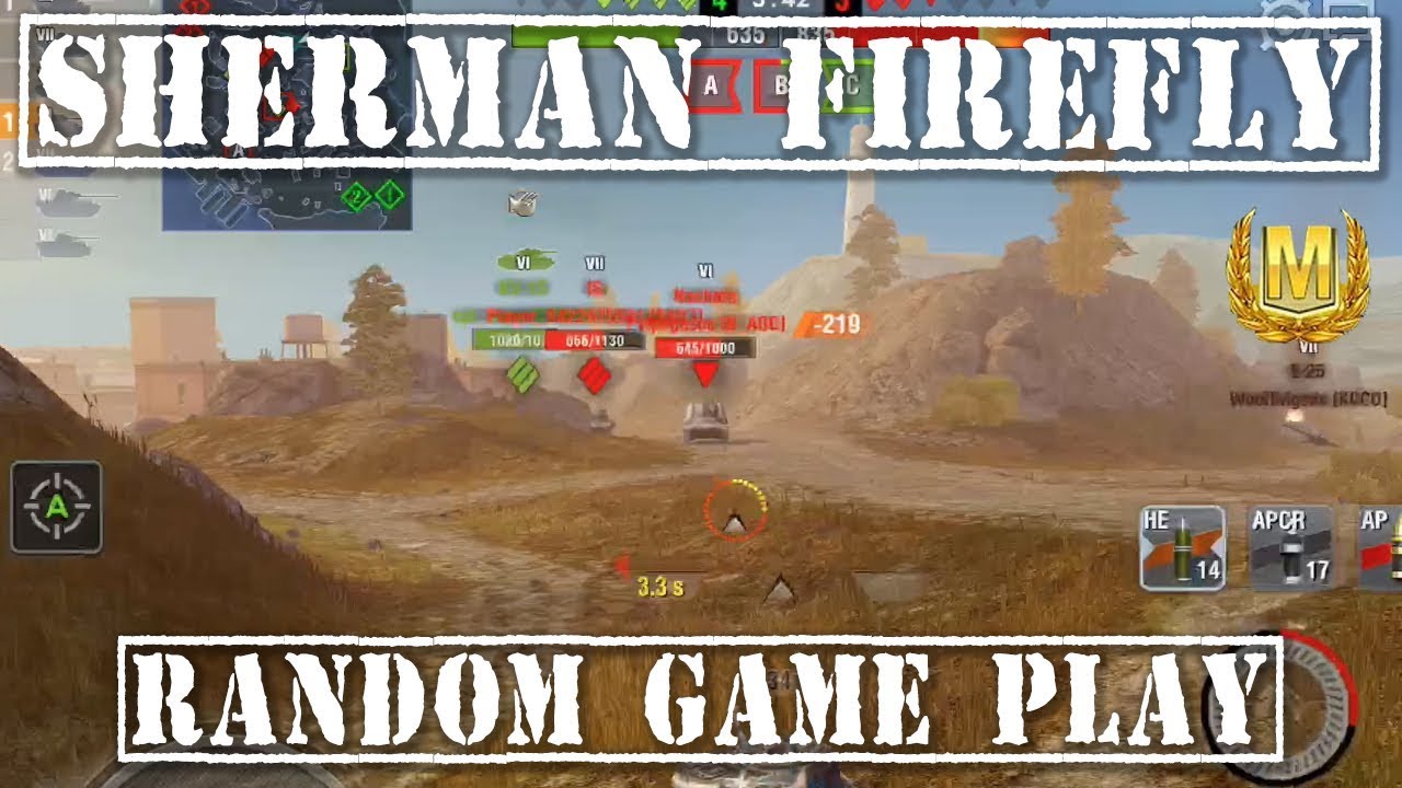 wotblitz Sherman Firefly Mastery - Preview of Full Tank Review ||WOT Blitz||