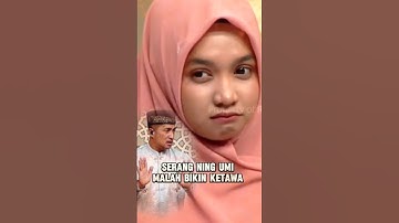 Irfan hakim Serang Ning umi, pengajian Ning umi Laila.