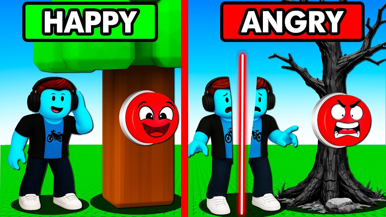 HAPPY BUTTON vs ANGRY BUTTON