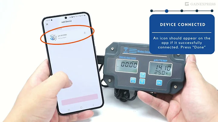 WQM-341 Water Quality Tester pH / EC / TDS / Salinity / SG / Temperature with 24Hrs APP Monitoring