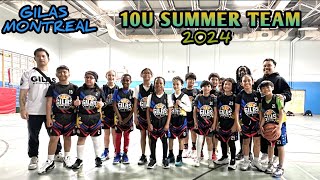 Gilas Montreal Basketball 10U Summer Team Highlights.