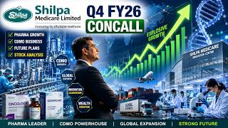 Shilpa Medicare Q4 FY26 Concall Explained in Hindi | Management Commentary &amp; Outlook