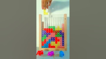 Play Tetris Game #asmr #tetriskingdom #puzzle