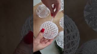 Natal. Que Tal Uma Árvore Com Bolas De Crochê?