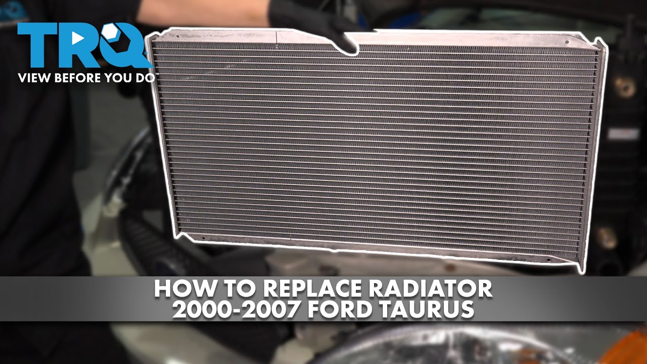 How to Replace Radiator 2000-2007 Ford Taurus