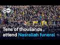 Thousands Gather In Beirut For Funeral Of Former Hezbollah Leader Hassan Nasrallah DW News Thousands Gather In Beirut For Funeral Of Former Hezbollah Leader Hassan Nasrallah DW News