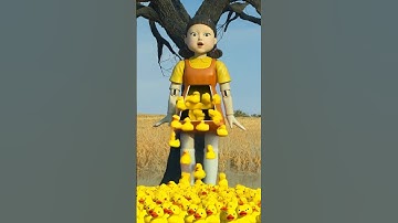 squid game doll ducks ai mentality #squidgame #squidgame2 #ai #ruinedbyai #shorts