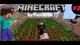 😀Our first farm_mindcraft survival episode 2 😃(GAMING SAFARI