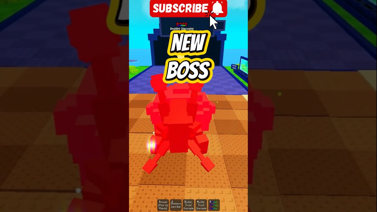 НОВЫЙ БОСС СНАЛЛИНИ ДИСКОЦИНИ в Plants vs Brainrots (ОБНОВЛЕНИЕ Artist Frenzy) 