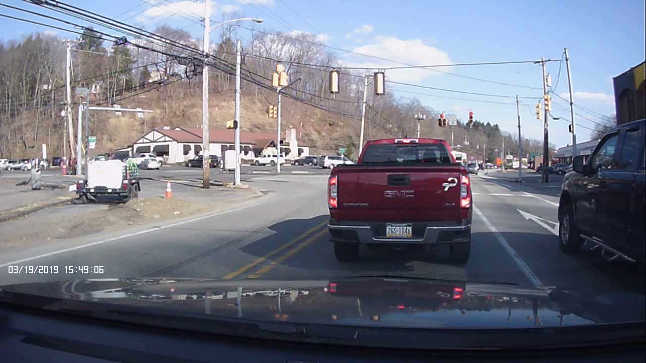 bunch of red light runners, Thompson and Babcock