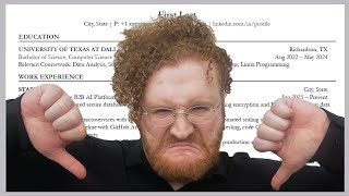 Sick Recruiter REJECTS Software Engineer | Recruiter Reviews Resume