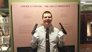 Actual Savage & Colt 1911 Trials Pistols - Curators Corner
