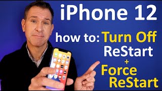 How To TURN OFF iPhone 12 - (not just sleep mode) - Plus, how to restart or force restart iPhone 12 by Adam Answers 769 views 3 years ago 3 minutes, 6 seconds
