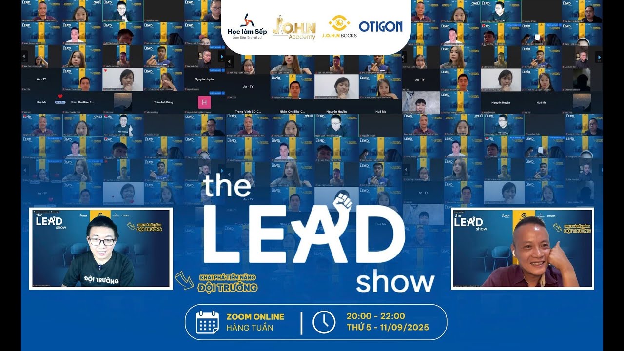 THE LEAD SHOW | BUỔI SỐ #6 | GHI NHẬN VÀ TẠO ĐỘNG LỰC BỀN VỮNG - YouTube