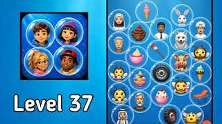 Bubble Match Connect Puzzle Level 37 | Bubble Match Level 37 Solution Walkthrough screenshot 1