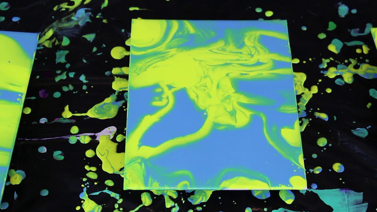 Fluid Paint With Alcohol Experiment 3 Ways YouTube
